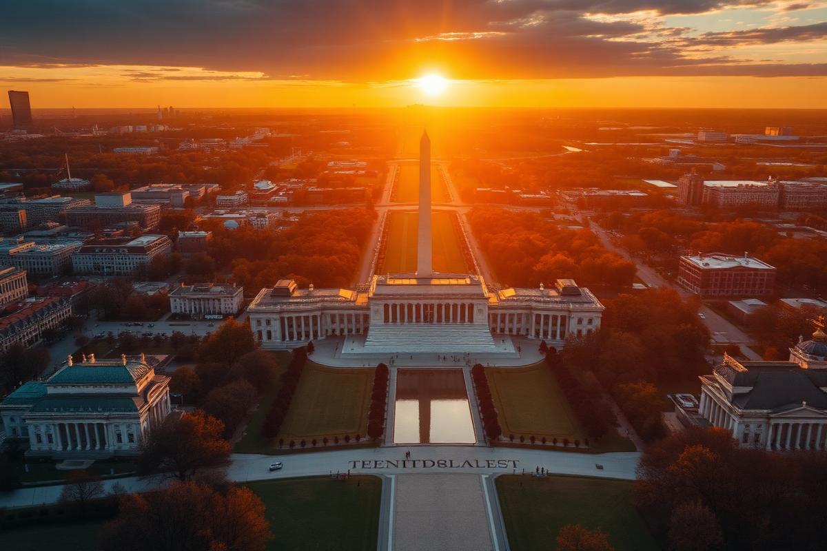 Washington DC aerial