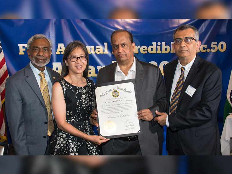 First Annual Incredible Inc. 50 Awards — State of Maryland citation